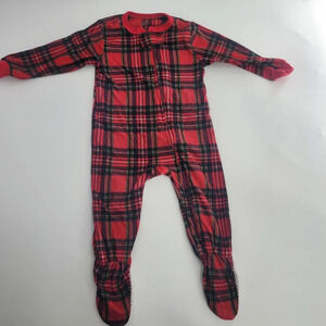 candlesticks Christmas bootie zipper pajama size 18